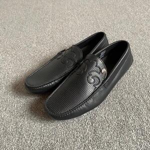 范思哲真皮豆豆鞋