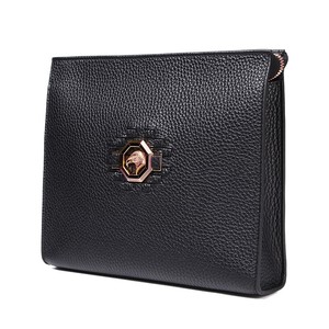 国内现货正品stefano ricci史蒂芬劳尼治男士编织牛皮老鹰头手包