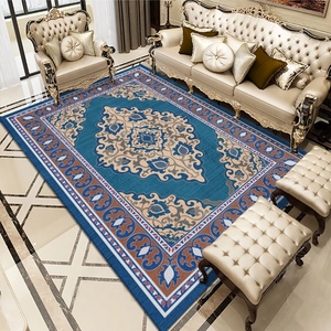 欧式地毯客厅北欧经典大花奢华沙发茶几毯卧室床边毯门垫脚垫地垫