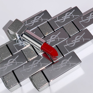 ysl/圣罗兰鳄鱼纹联名限量银管方管口红唇膏/146/143/120/144/125