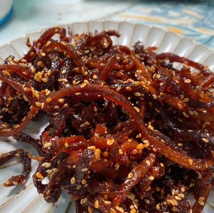 《搜新店陈七饼的小铺》蜜汁鳗鱼幼崽海南特产即食鳗鱼仔散装