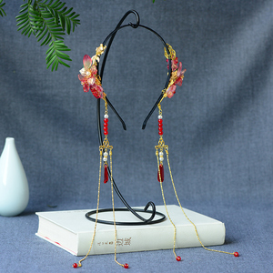 皇磊抖音同款发箍汉服头饰古风流苏步摇头箍头饰古装配饰古代发饰