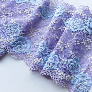 紫色蕾丝辅料