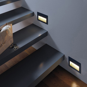 楼梯灯户外防水嵌入式壁灯 酒店公园地脚灯室外走廊过道台阶灯