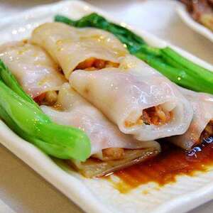 壹伊香菇滑鸡肠粉10条700g*10包/箱速食半成品港式加热即食鸡肉肠