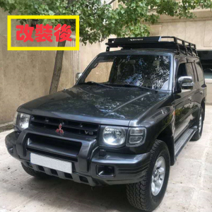 适配长丰猎豹v31v32v33v43美版蒙特罗版本前杠中网黑金刚改装护杠