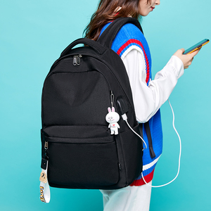 高中双肩包女韩版大容量校园中学生初中生书包少女大学生电脑背包