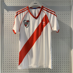 adidas阿迪达斯阿根廷河床队球迷版男子短袖t恤球衣ay2668