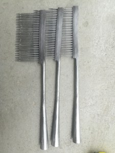 工具抓黄鳝捉鱼叉铁制捕鱼好鱼梳黄鳝扎铁梳大黄鳝扎泥鳅自配竹竿