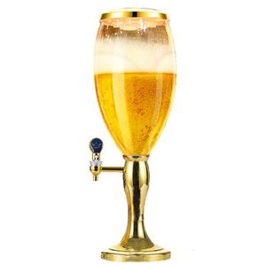 雷菲娅(refia) 啤酒壶酒炮3升青岛扎啤酒炮带龙头可乐桶容器来一