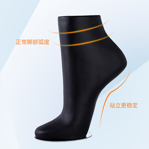新品船袜 隐形袜男女磁铁脚模袜模塑料短脚模 服装模特脚拍照道具