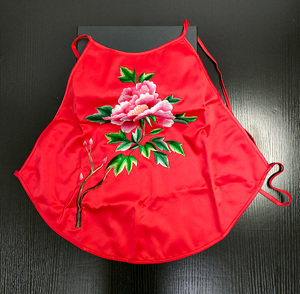 女肚兜成人湘绣手工刺绣真丝抹胸古装汉服吊带本命年内衣红肚兜