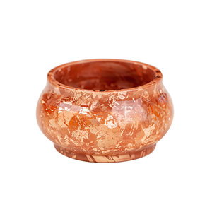 云南斑铜小香炉香薰炉摆件纯铜创意z摆件手工艺品家用室内天然复