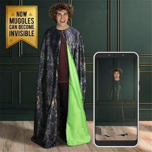 正版 哈利波特周边联名隐形衣隐身斗篷魔法袍子服装创意生日礼物