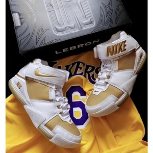 美国代购nike zoom lebron ii 詹姆斯2 白金实战篮球鞋dj4892-100