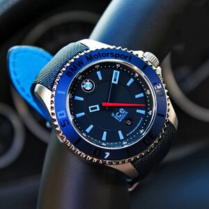 代购ice watch bmw motorsport宝马赛车运动腕表石英大表盘男手表