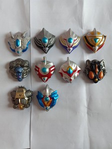 二手(28元/个)日版万代泰迦奥特曼扭蛋手环戒指欧布赛罗迪迦