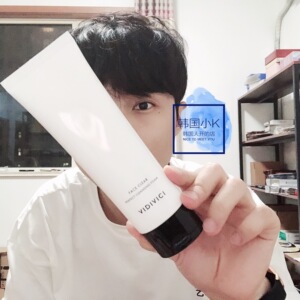 韩国小k vidivici 女神蚕丝泡沫洁面乳洗面奶120ml温和清洁 保湿