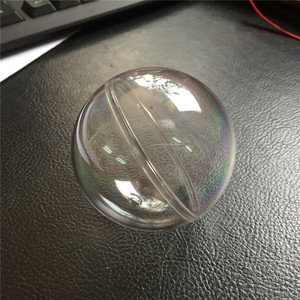 6cm透明圣诞塑料球圆形