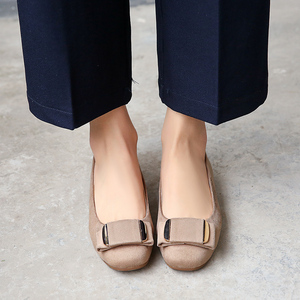2020春夏季新款浅口平底鞋女百搭淑女舒适软底单鞋豆豆鞋船鞋瓢鞋