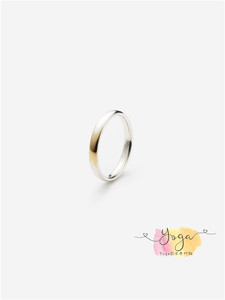 日本代购 TORAFU gold wedding ring 18k Oval 银 时间变化 戒指