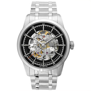 国内现货hamilton/汉密尔顿手表正品男士机械钢带指针腕表h406550