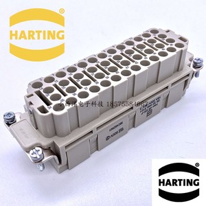 Harting重载连接器 46针/芯母头 09320463101 哈丁浩亭航空插头