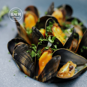 法国空运原装进口鲜活青口贝蓝口贝blue mussel(aop级)700g蓝贻贝