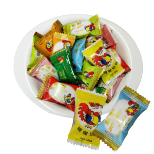 喔喔喜糖大公鸡奶糖喔喔奶糖散称500g结婚喜糖休闲零食糖果