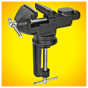 铸铁件重型台虎钳台式老虎钳自定心平口钳精密桌面固定卡钳大开口