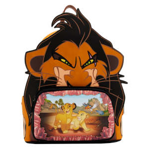 loungefly disney迪士尼狮子王周边lion king刀疤scar双肩包背包