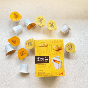 蜂蜜柚子茶花泉蜂蜜果茶柠檬生姜大枣便携胶囊果蜜柠檬水韩国进口