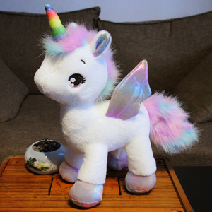 公仔毛绒玩具女孩床上抱枕儿童布娃娃安抚彩虹小马玩偶65人付款18