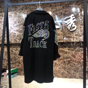 大码罗马棉烫钻女装