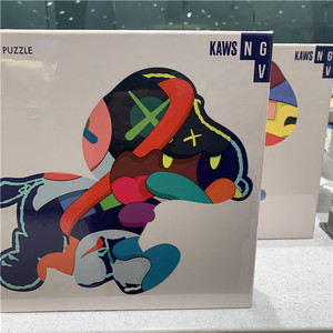 日仓 壹树 kaws ngv snoopy puzzle 彩色史努比拼图1000片