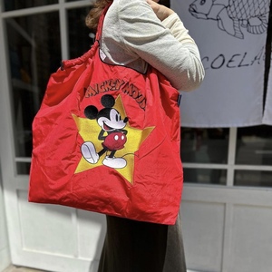 吾身绣品 美国老鼠 日本刺绣ballchain尼龙日本尼龙袋环保袋购物
