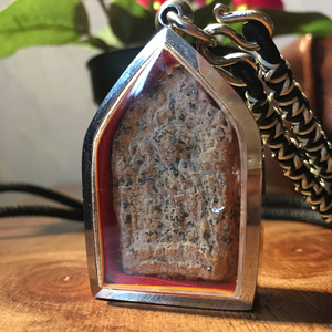 泰国佛牌正牌龙婆碧纳咩尼红坤平稀有版本带塔固人缘种子保真