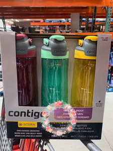 现货加拿大CONTIGO康迪克运动户外水杯大容量情侣小学生家用塑料