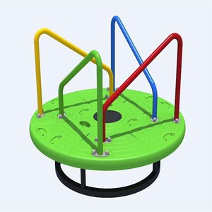 儿童游乐场室内户外转椅转盘旋转木马小朋友玩耍游戏设备小区设施