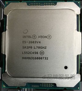 intel/英特尔至强 xeon e5-2603 v4 cpu正式版1.7g 6核6线程