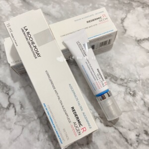 理肤泉redermic r视黄醇a醇紧致抗皱再生修复眼霜15ml