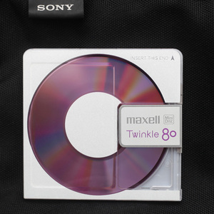 Twinkle 空白MD碟 80分钟 紫色 彩碟 很漂亮 MD刻录 录歌专用