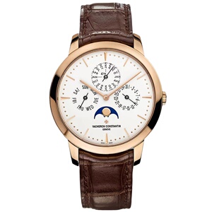 二手正品防水男士手表自动机械瑞士手表江诗丹顿传承系列高端腕表