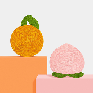 未卡蜜桃大橘大利吸盘猫抓板墙贴耐磨防抓沙发宠物猫咪玩具用品