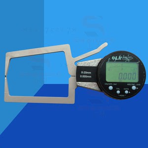 数显卡规 电子卡钳表 壁厚测厚仪 管厚规0-15mm 0-20mm