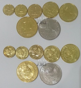 塔吉克斯坦钱币 一套7枚新版流通硬币中亚五国塔吉克