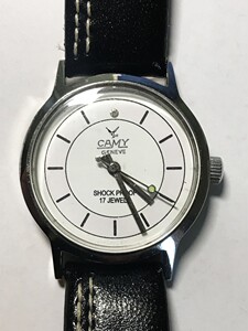 二手瑞士进口camy卡美机械手表 80-90年代中古收藏品