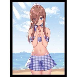 游戏王动漫妹套 五等分的花嫁 中野三玖 c96限定 卡套 牌套 de3