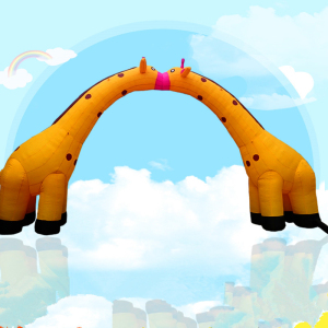 充气拱门婚庆活动彩虹拱门庆典拱门8m10米12米气模卡通门67人付款50