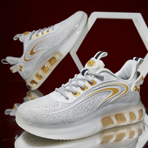 安德玛领跑运动男鞋夏季网面防滑运动休闲鞋正品青年气垫跑步鞋男